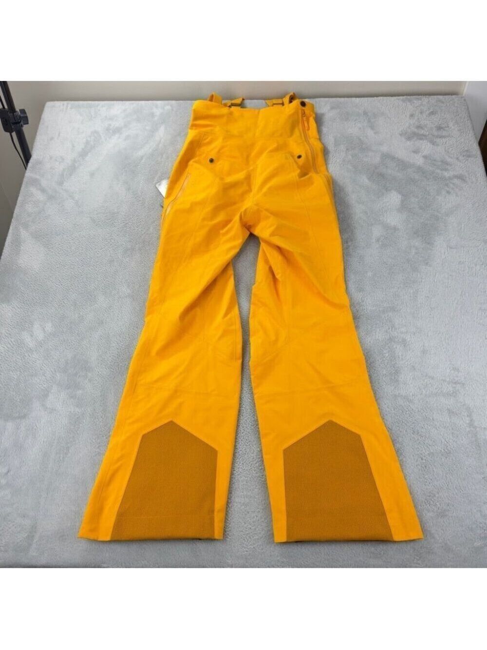 Arc'teryx NWT Women's Size 0 Rush Gore-tex Bib Pants Yellow Gorpcore 5898 Model - Picture 6 of 16